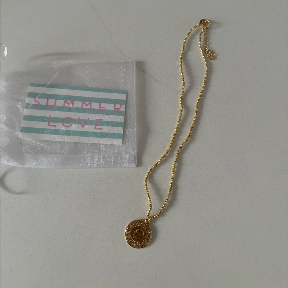 Summer Love Designs Medium Coin Necklace